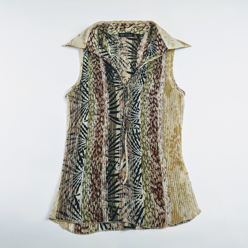 Violet + Claire Semi Sheer Chiffon Animal Jungle